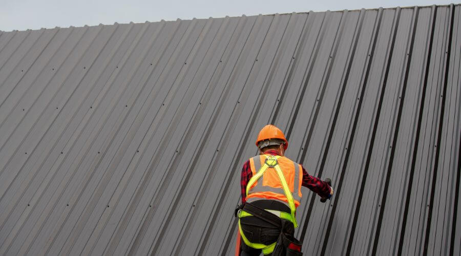 Professional metal roof installation services in Art, TX